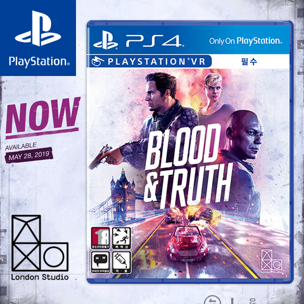 PS4 블러드 앤 트루스 한글판 (VR필수) Blood &amp; Truth