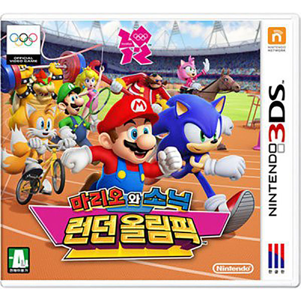 3DS 마리오와소닉 리우 올림픽 한글판
