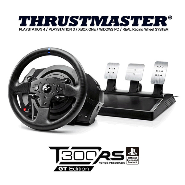 PS4/PS3/PC 트러스트마스터 T300RS GT에디션 레이싱휠
