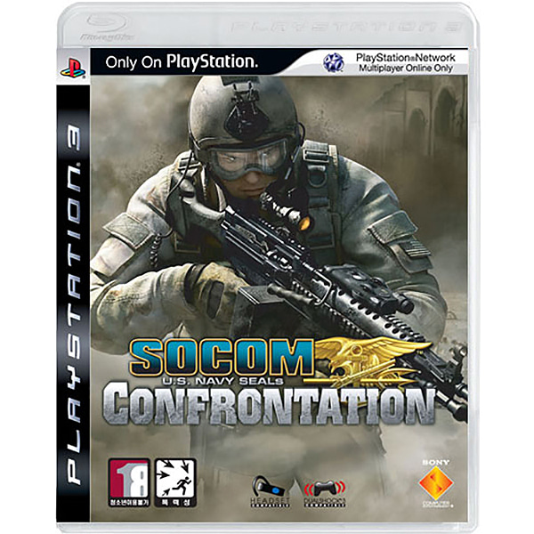 PS3 소콤 SOCOM Confrontation (FPS액션/새제품)