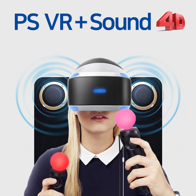 PS VR 카메라 무브 세트 + Sound4D FX-1200 + VR 월드